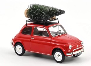 Fiat 500 L Christmas Edition 1968 Norev 1:18