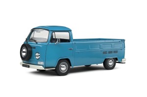 Volkswagen T2 Pick Up Blue Petrol 1968 Solido 1:18