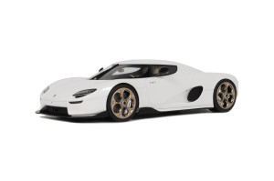 Koenigsegg CC850 Crystal White GT Spirit 1:18