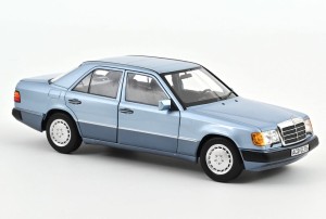 Mercedes-Benz 230E 1990 Light Blue Metallic Norev 1:18