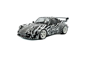 Porsche 911 (964) RWB Rauh-Welt “The Zebra” 2022 White/black Solido 1:18
