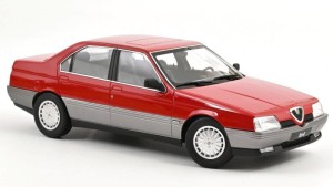 Alfa Romeo 164 1991 Rosso Alfa Norev 1:18