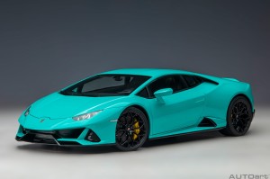 Lamborghini Huracan Evo Blu Glauco / Blue Autoart 1:18