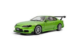 Nissan Silvia S15 Spec-R Aero Solido Works 1999 Green Solido 1:18