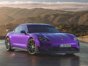 Porsche Taycan J1 Turbo GT Purple Sky Metallic GT Spirit 1:18