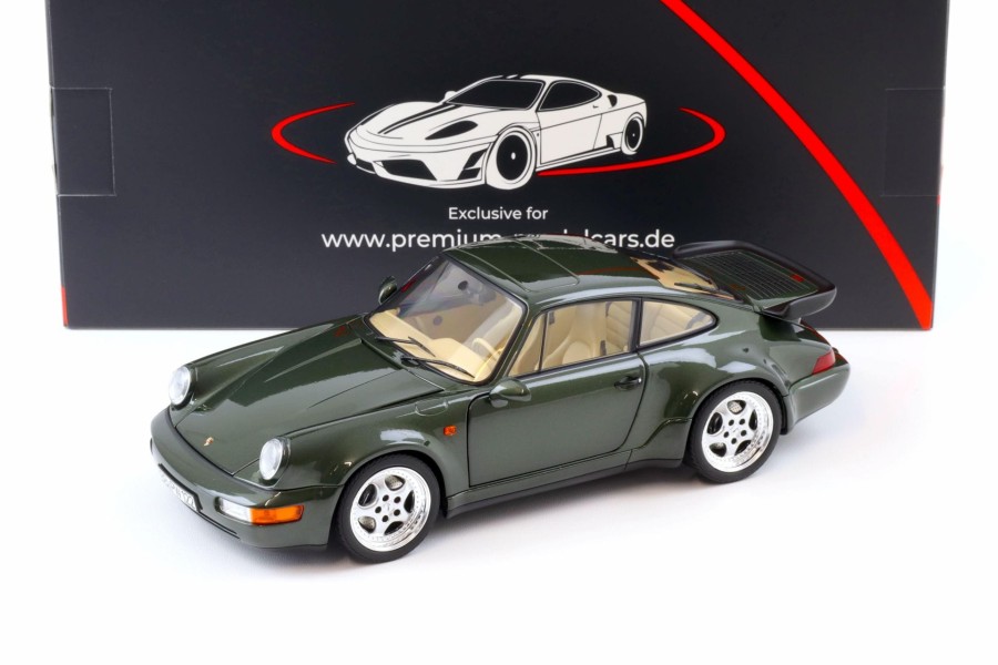 187233 01 Norev Porsche 911 964 Turbo 3.6 Coupe 1993 Oak green metallic - Limited 999 pcs..jpg