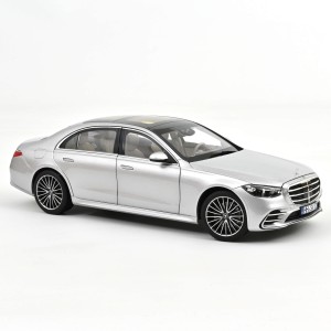 Mercedes-Benz S-Class (W223) 2021 Brillant Silver Norev 1:18