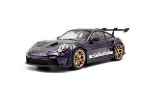 Porsche 911 (992) GT3 RS Weissach Package Coupe 2024 Viola Purple Solido 1:18