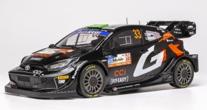 Toyota Yaris Rally1 WRC #33 E.Evans Winner Rally Japan 2024 IXO 1:18