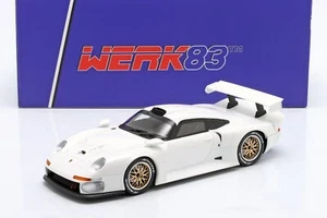 Porsche 911 GT1 Plain Body Version White Werk83 1:18
