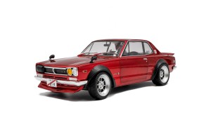 Nissan Skyline (C10) Hakosuka SOLIDO WORKS 1970 Red Metallic Solido 1:18