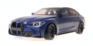 BMW M3 (G80) 2024 Matt Blue Metallic Minichamps 1:18