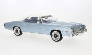 Cadillac Eldorado Convertible 1976 Light Blue MCG 1:18