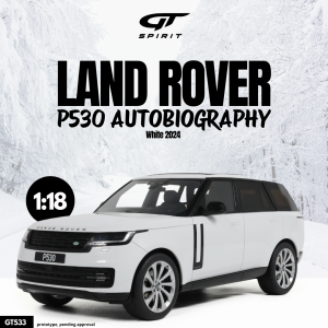 Range Rover L460 P530 Autobiography Fuji White GT Spirit 1:18