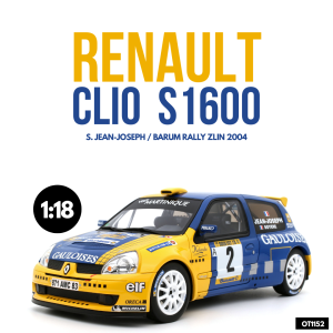 Renault Clio S1600 #2 Jean Joseph Boyere Rally Zlin 2004 Otto 1:18
