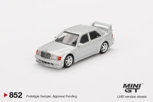 Mercedes-Benz 190E 2.5-16 Evo II 1989 Astral Silver Mini GT 1:64