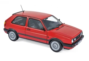 Volkswagen VW Golf 2 II GTi 1990 Red Norev 1:18