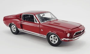 Shelby GT500 KR King of the Road 1968 Red ACME 1:18