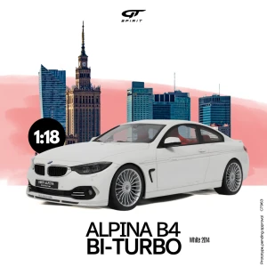 BMW Alpina B4 Bi-Turbo 2014 White  GT Spirit 1:18
