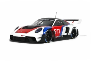 Porsche 911 (992) GT3 R Rennsport 2023 White GT Spirit 1:18