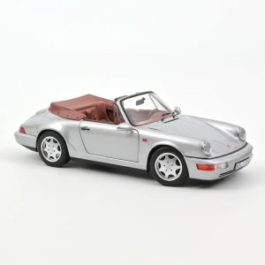 Porsche 911 (964) Carrera 2 Cabriolet Silver Norev 1:18