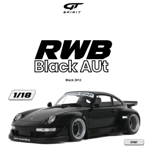 Porsche 911 (993) RWB Black GT Spirit 1:18