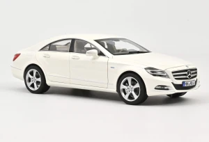 Mercedes-Benz CLS C218 Coupe Brilliant White Metallic Norev 1:18