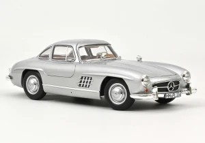 Mercedes-Benz 300 SL W198 Gullwing Silver Norev 1:18