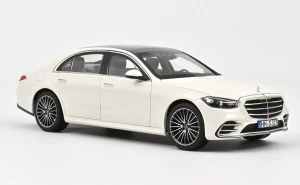 Mercedes-Benz S-Class W223 AMG Line White Norev 1:18