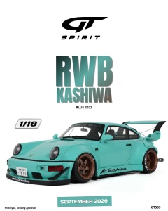 Porsche 911 964 RWB Kashiwa Blue GT Spirit 1:18