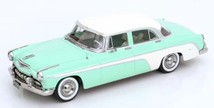 DeSoto Fireflite Sedan 1955 Light Green & Cream KK-Scale 1:18