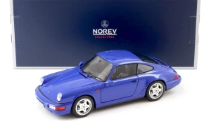 Porsche 911 (964) Carrera 4 Coupe 1990 Maritim Blue L.E. 1/504 Norev 1:18