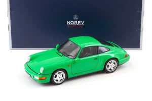 Porsche 911 (964) Carrera 4 Coupe 1990 Signal Green L.E. 1/504 Norev 1:18