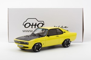 Opel Manta GSE Elektromod Yellow Otto 1:18