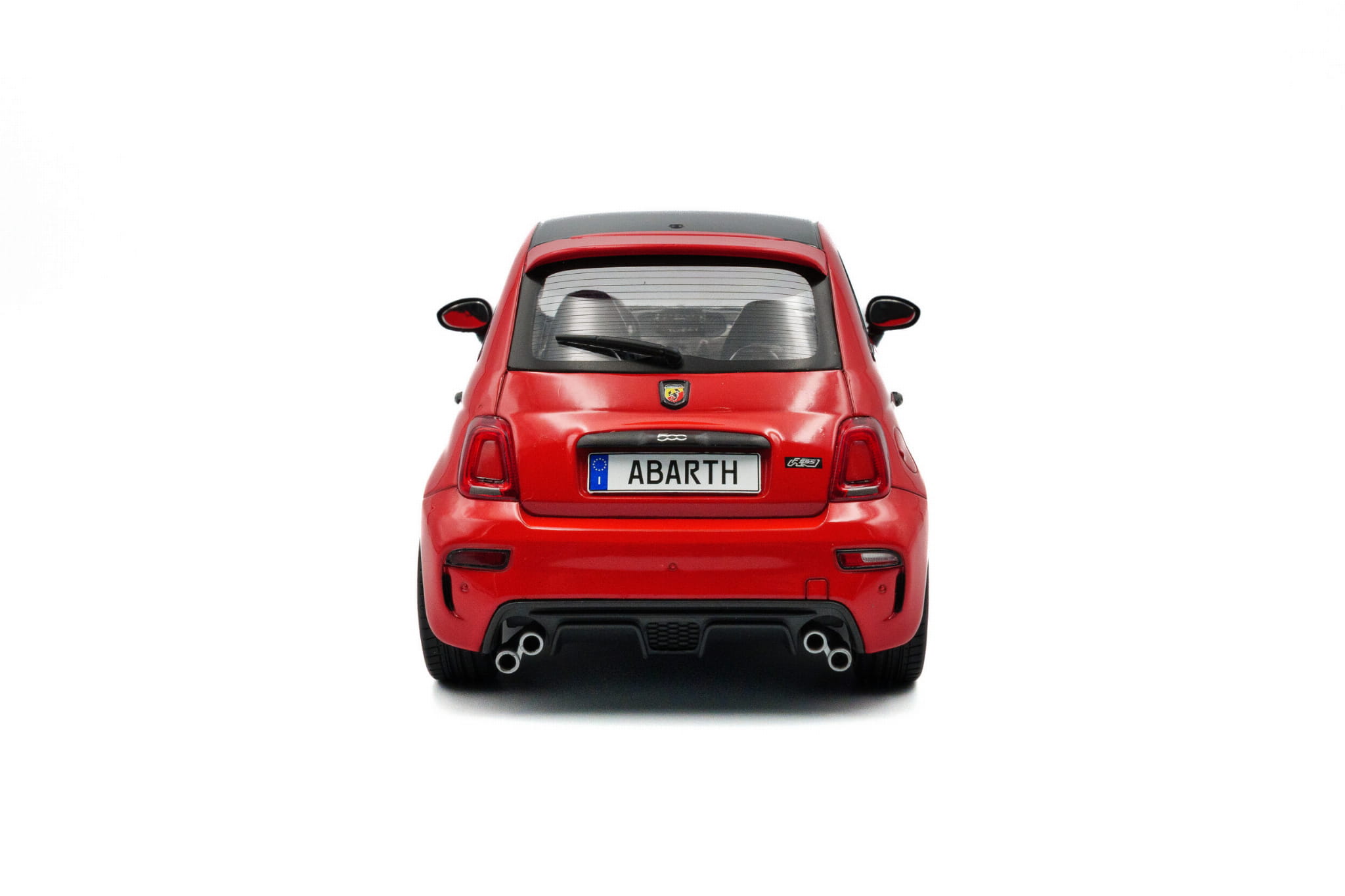 Miniature Solido Fiat F595 Abarth – Rosso Maranello, échelle 1/18, 2022, Neuve